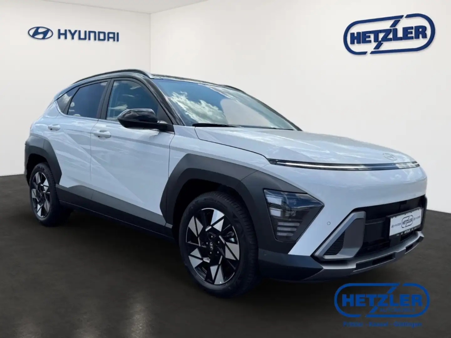 Hyundai KONA Prime 2WD 1.6 T-GDI EU6d Navi Leder Memory Sitze K Weiß - 2