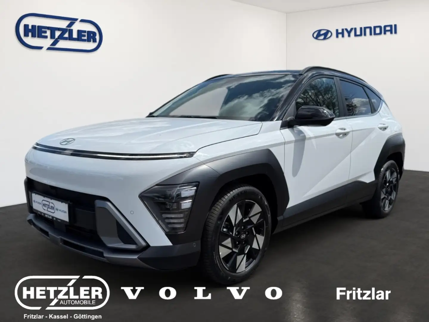 Hyundai KONA Prime 2WD 1.6 T-GDI EU6d Navi Leder Memory Sitze K Weiß - 1