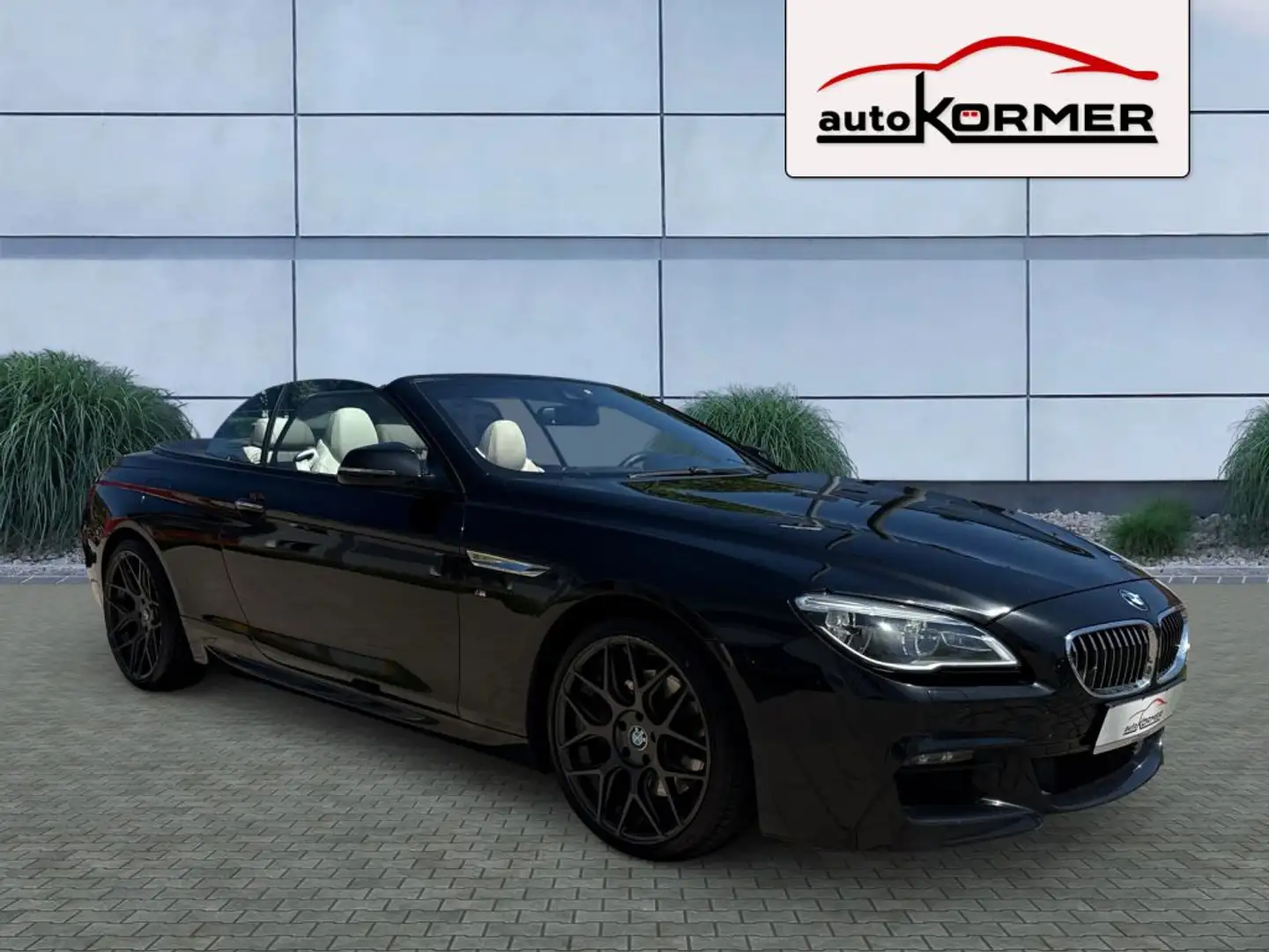 BMW 640 640d xDrive Cabrio M-Paket,HUD,Adap.LED,H/K,Kamera Schwarz - 1