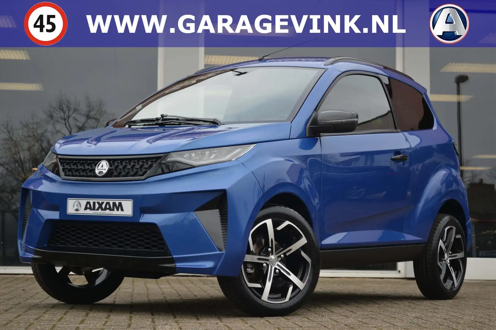 Aixam Crossover S9 100% ELEKTRISCH | Apple car play en Android aut Albastru - 1