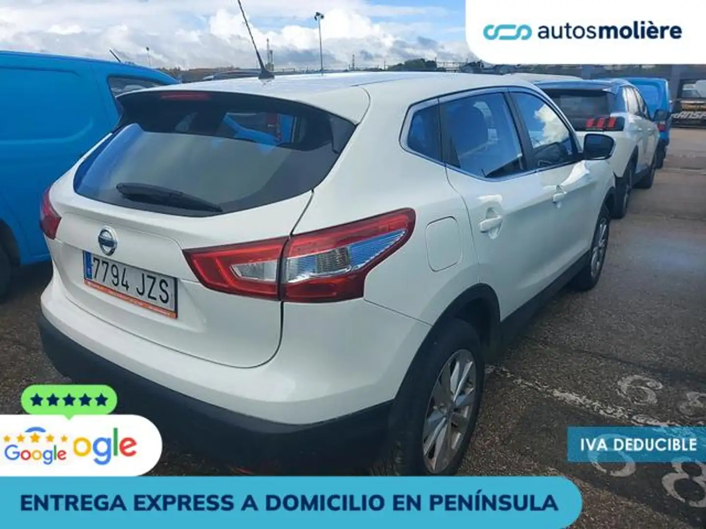 Nissan Qashqai 1.5dCi Acenta 4x2 Blanco - 2