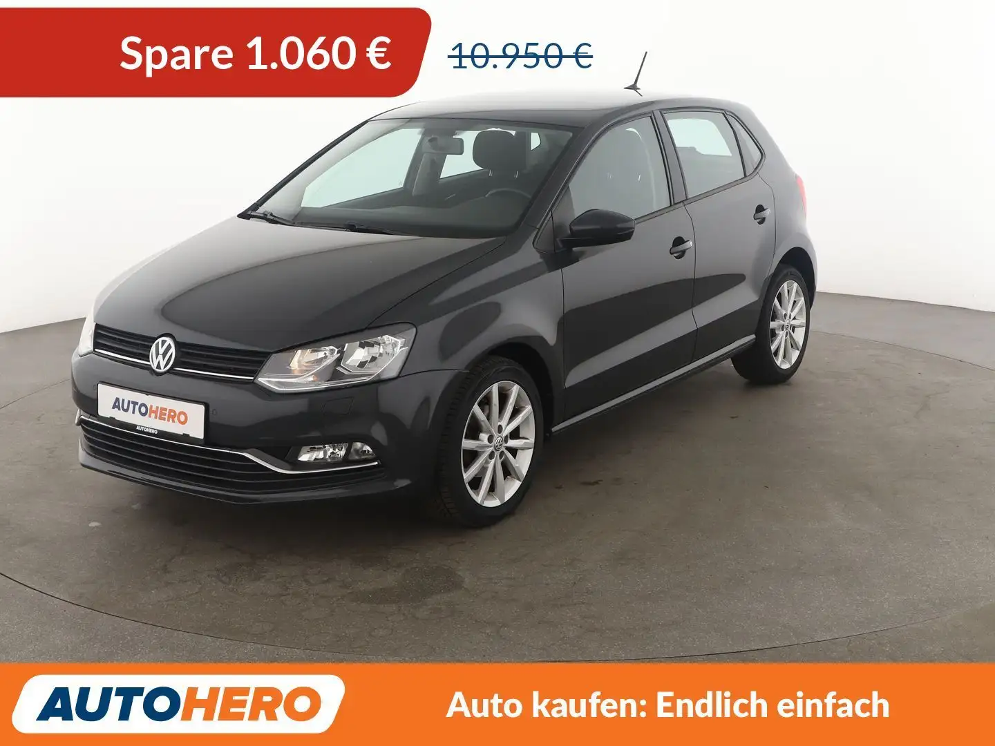 Volkswagen Polo 1.2 TSI Highline BlueMotion Tech *NAVI*PDC*SHZ* Grau - 1