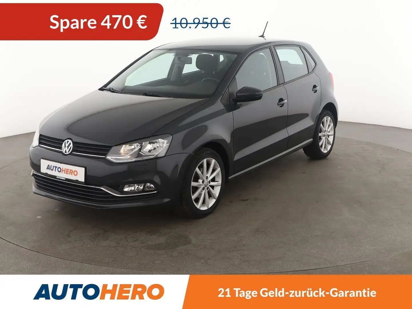 Volkswagen Polo 1.2 TSI Highline BlueMotion Tech *NAVI*PDC*SHZ* Grau - 1