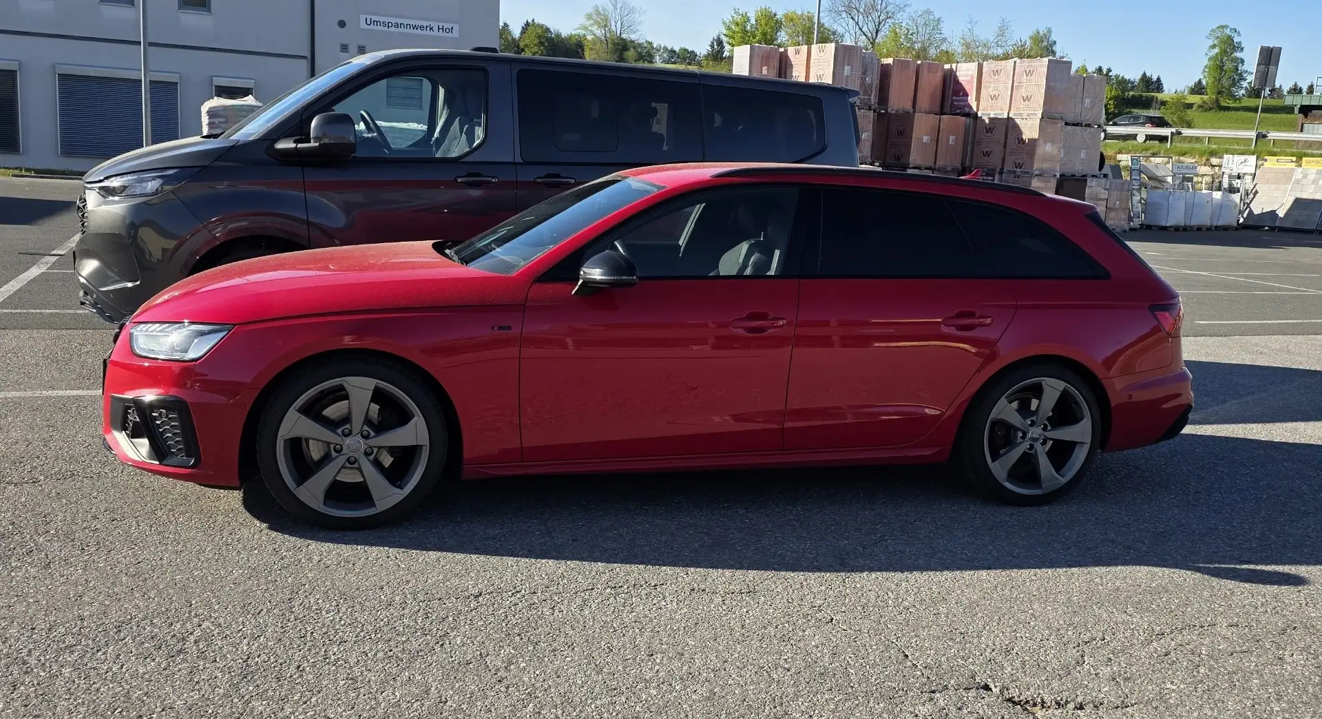 Audi A4 Avant 40 TFSI 3x s-line Carbon ACC Leder Ahk - 2