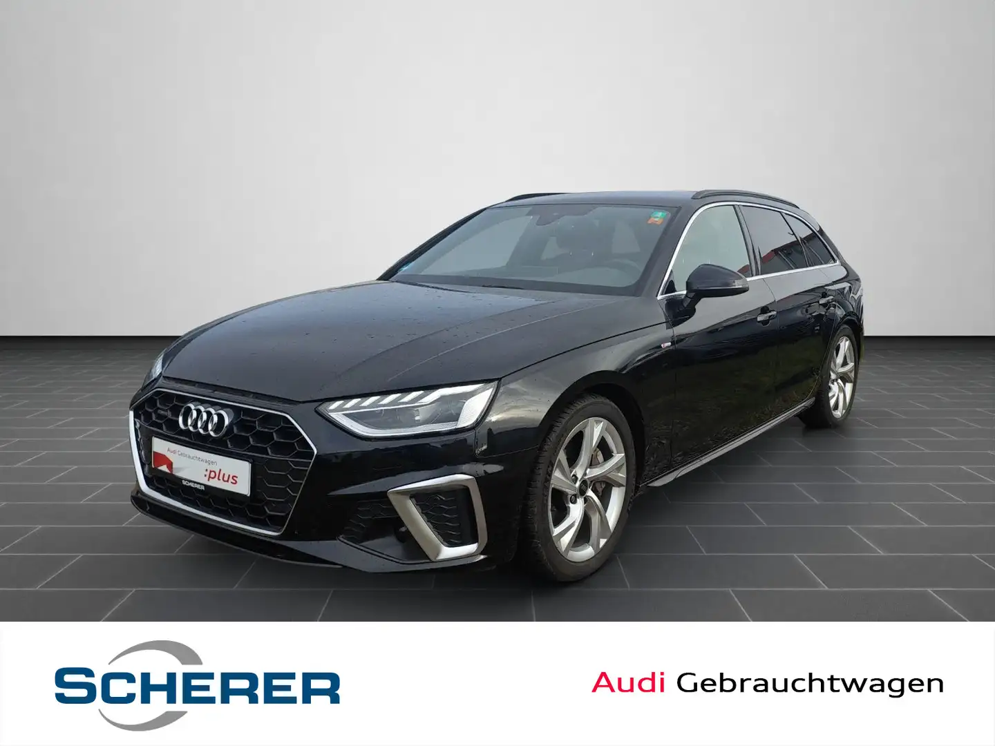 Audi A4 40 TFSI s line quattro LED EINPARKHILFE Schwarz - 1