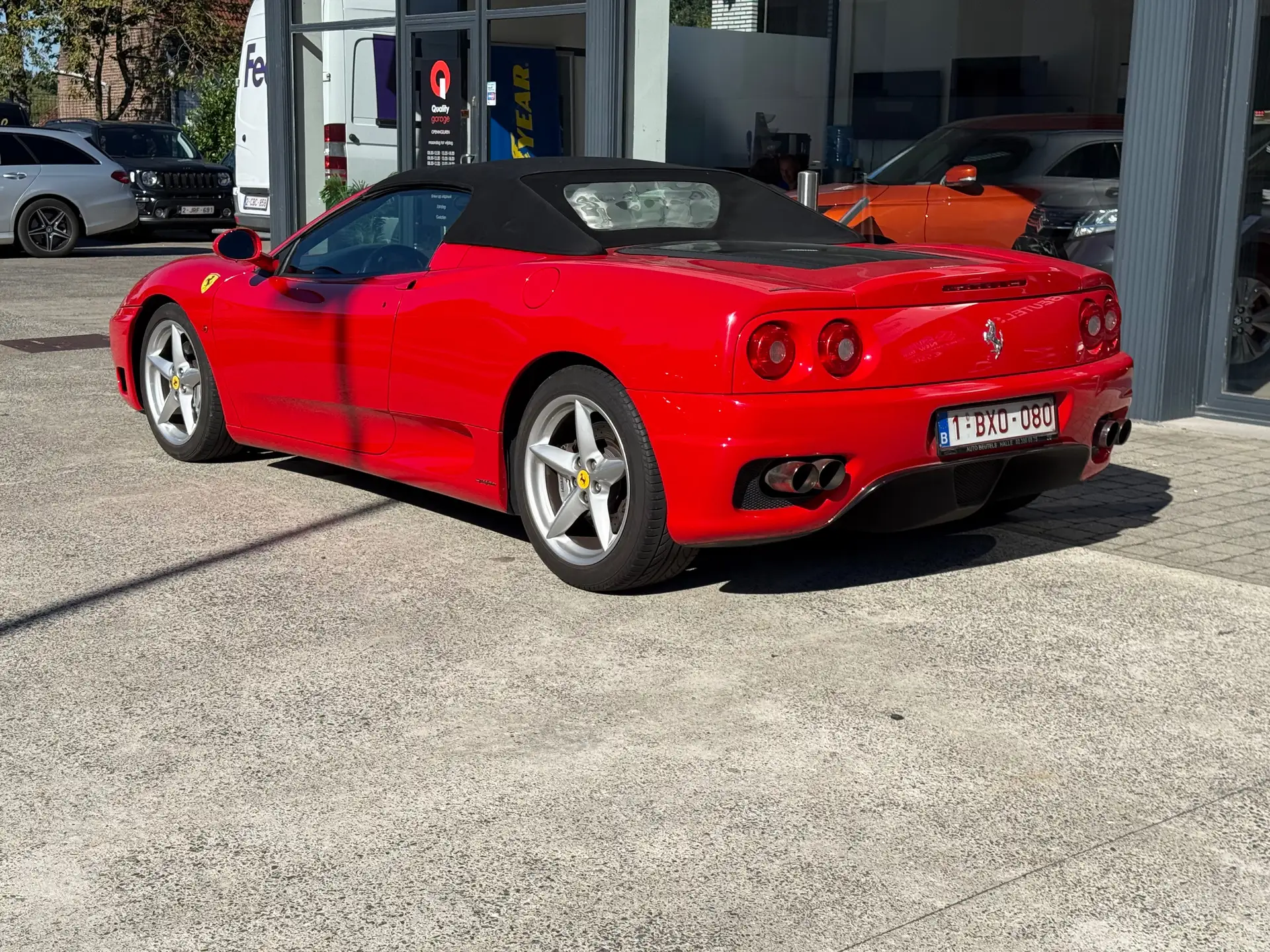 페라리 360 Spider 2003 빨강 사진 5