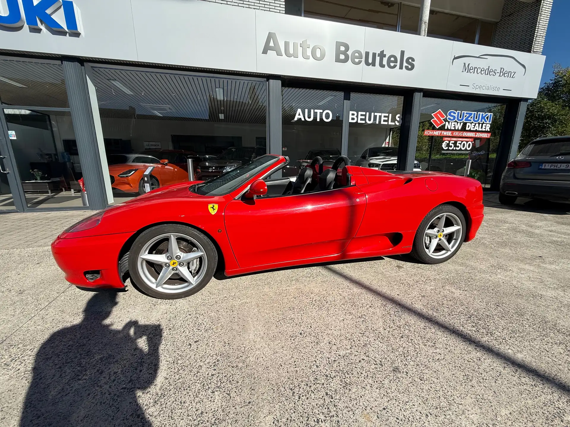 페라리 360 Spider 2003 빨강 사진 4