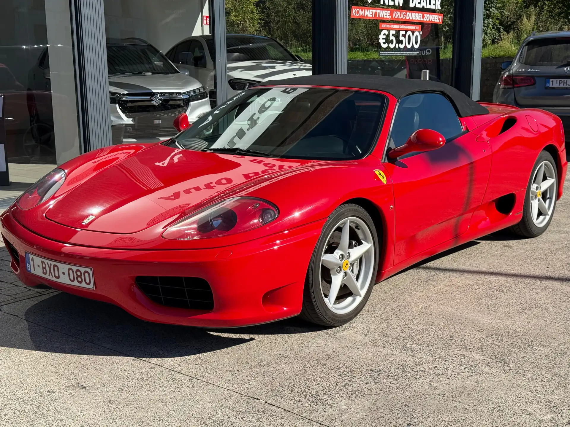 페라리 360 Spider 2003 빨강 사진 1