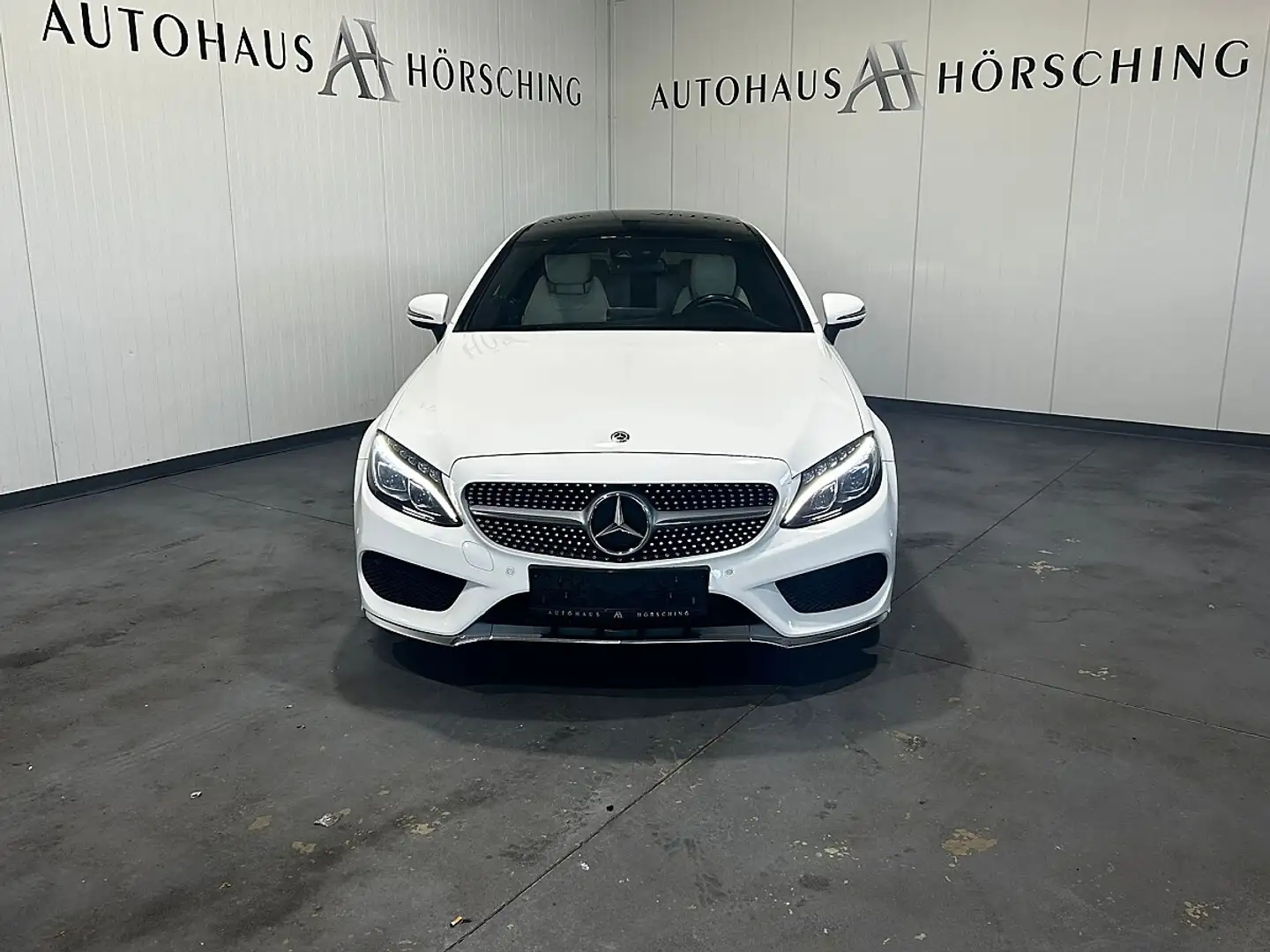 Mercedes-Benz C 220 d Coupe Weiß - 2