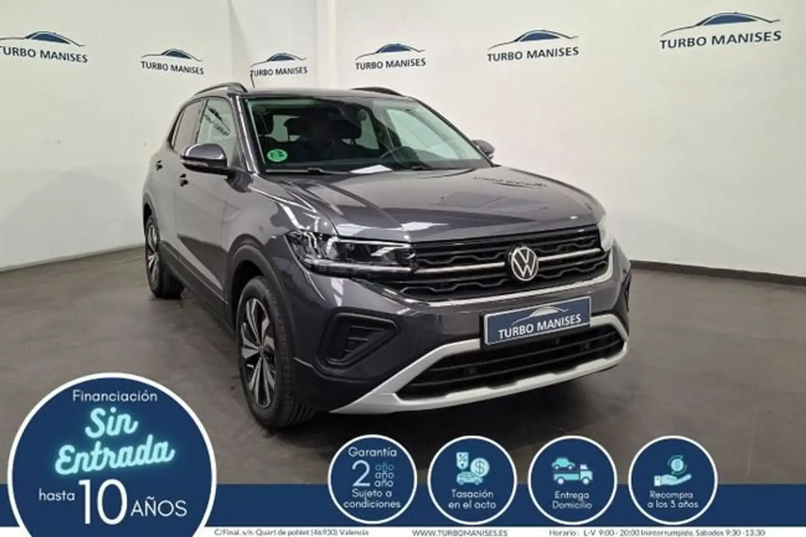 Volkswagen T-Cross 1.0 TSI Más 85kW Gris - 1
