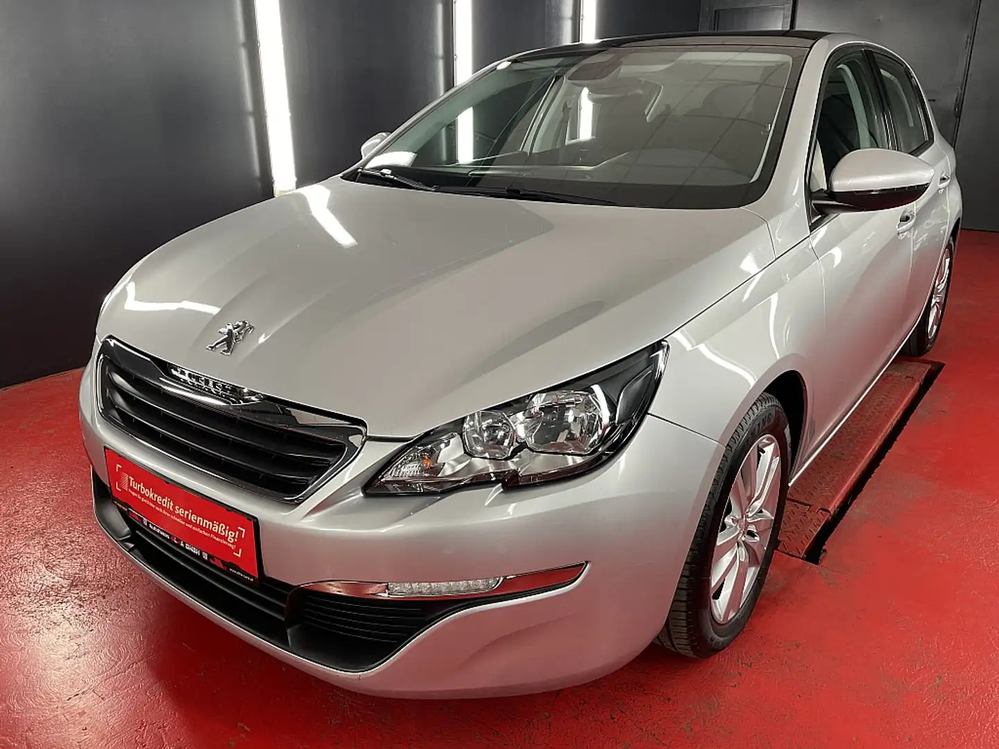 Peugeot 308 1,6 THP *Turbo *Panorama *NUR 125.000km!!! Gris - 2