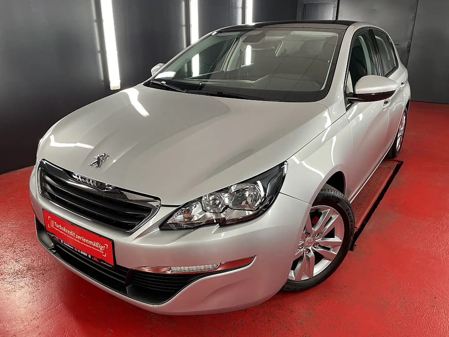 Peugeot 308 1,6 THP *Turbo *Panorama *NUR 125.000km!!! Gris - 1