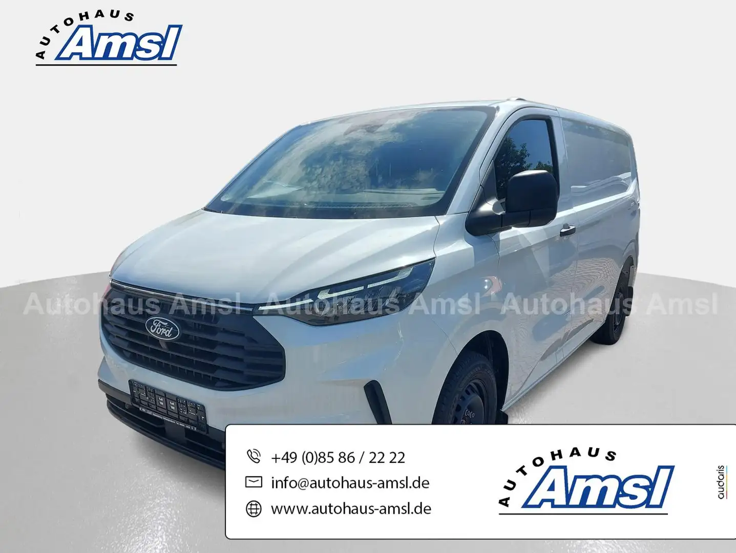 Ford Transit Custom 2.0 EcoBlue 280 L1 Trend *AHK*PDC*K Blanc - 1
