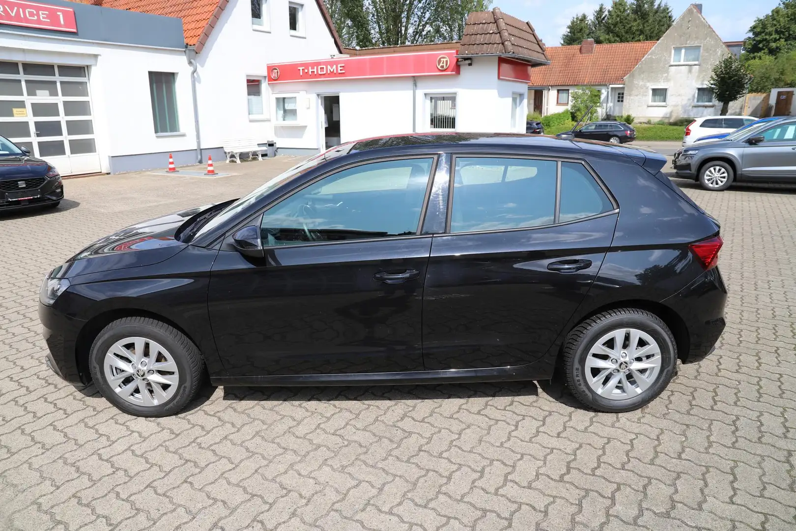 Skoda Fabia Ambition 110PS TSI DSG - SHZ/LED/PDC/App/Garant... Nero - 2