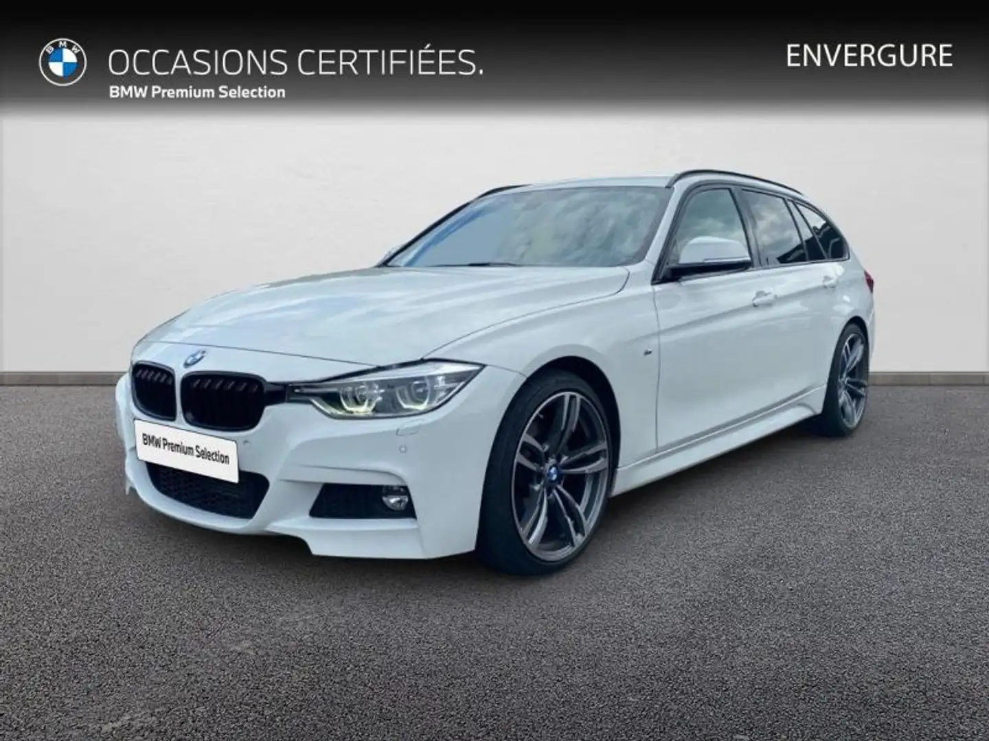 BMW 320 320dA 190ch M Sport Ultimate Euro6d-T Weiß - 1
