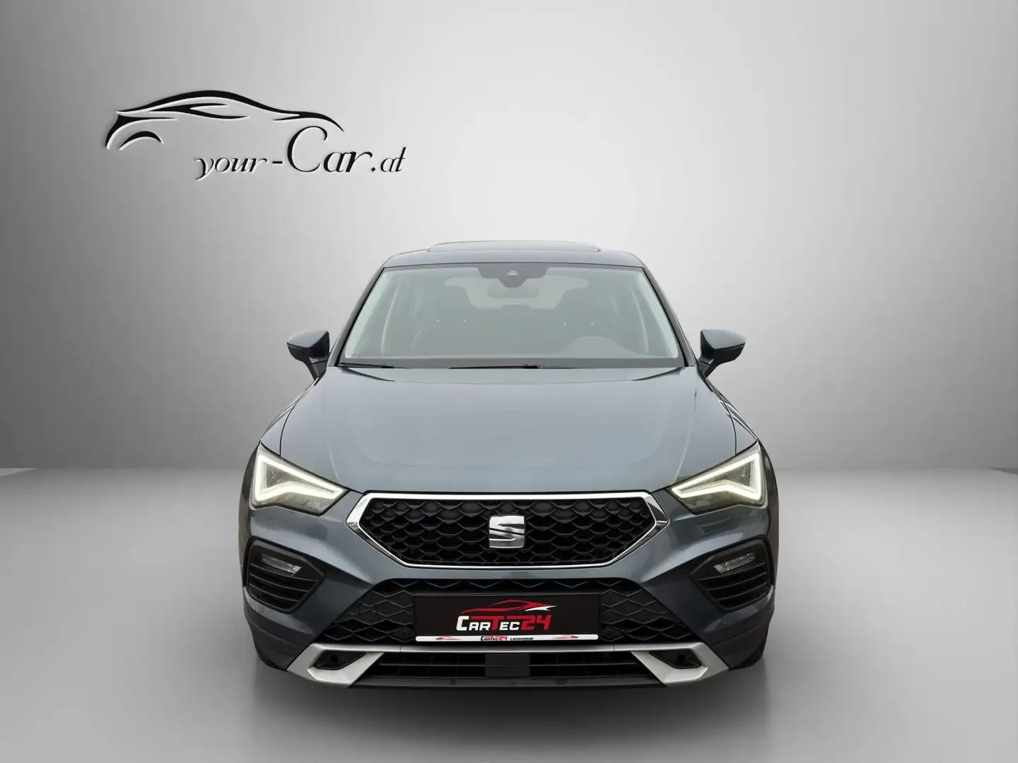 SEAT Ateca 2,0 Style TDI DSG *PANO, ACC, AMBI, AHK, LED, BEA* Grau - 2