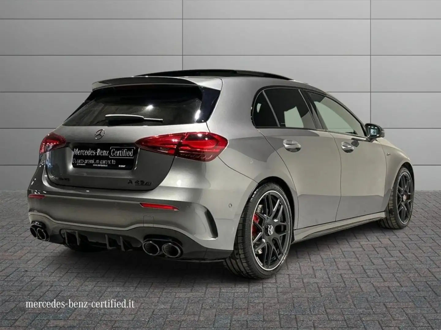 Mercedes-Benz A 45 AMG S 4Matic+ AMG Line Premium Plus Navi TETTO Gris - 2