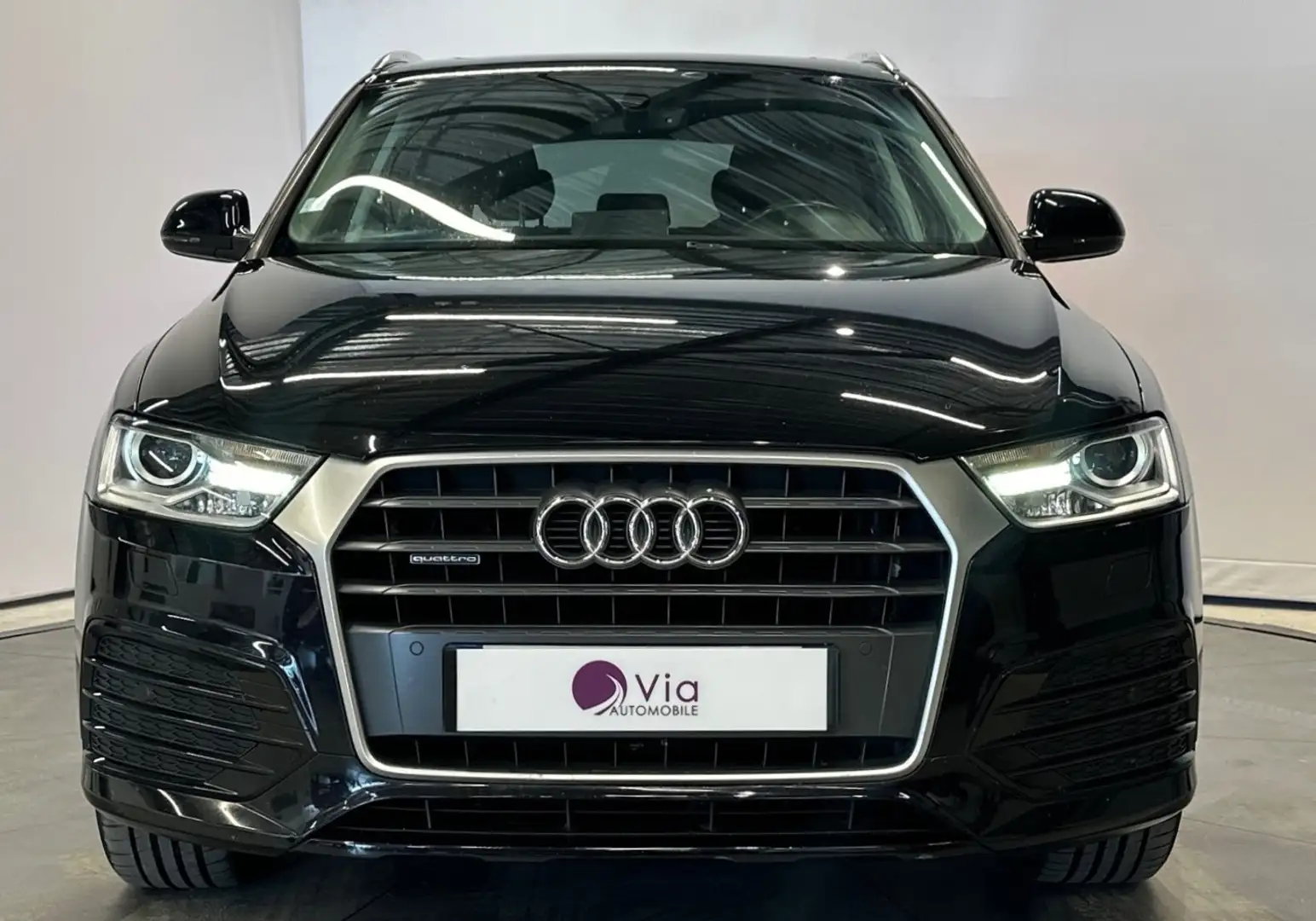 Audi Q3 2.0 TDI 150 Quattro Urban Techno TOIT PANO OUVRANT Noir - 2