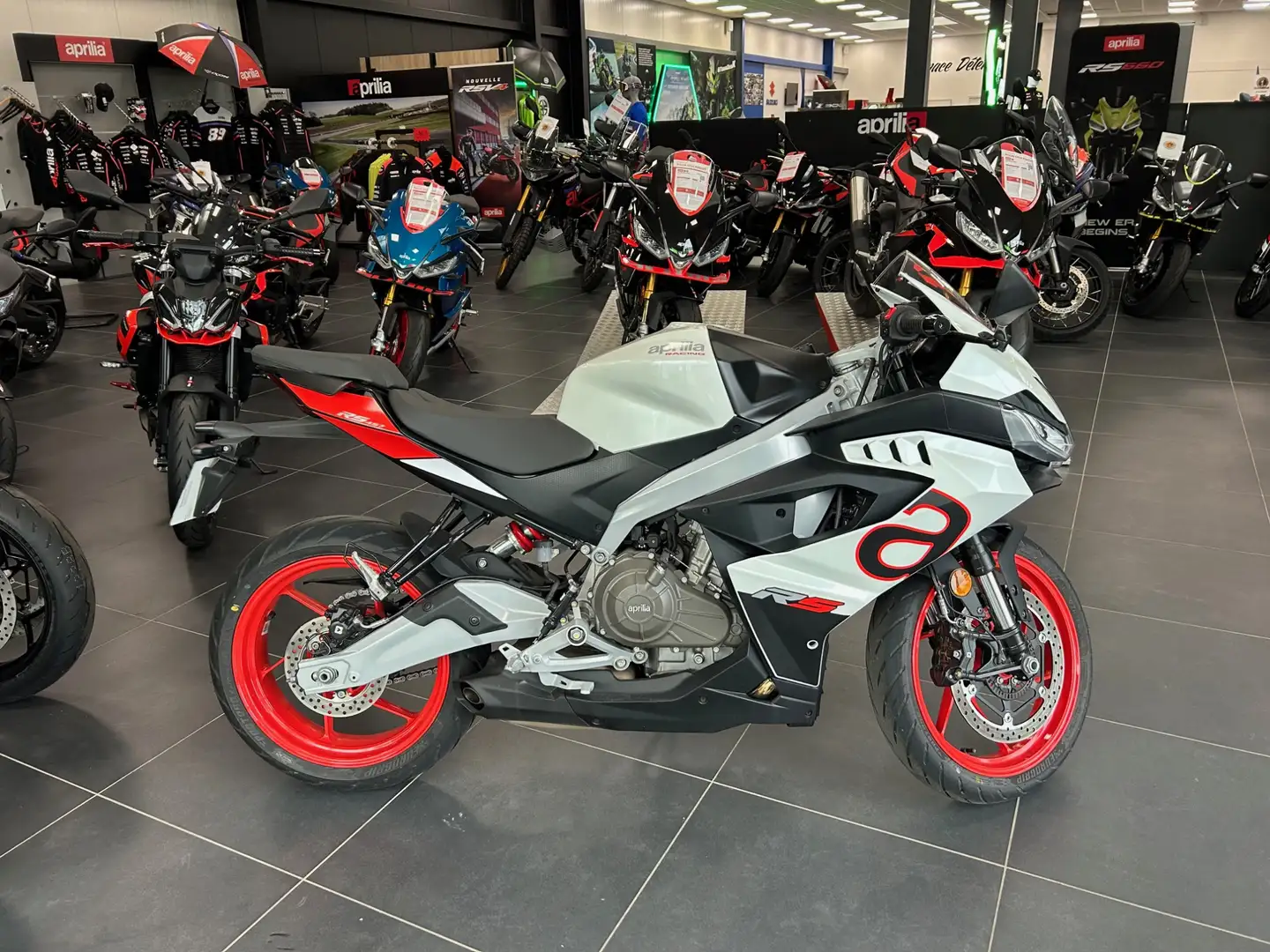 Aprilia RS 457 Blanc - 2