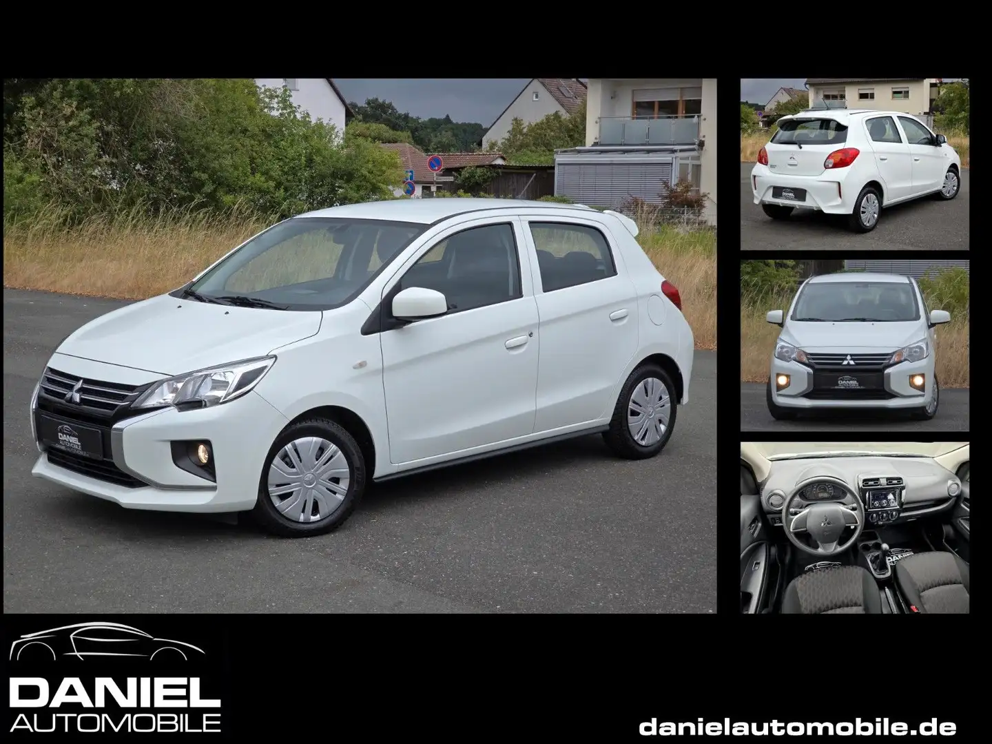 Mitsubishi Space Star 1.2 Select NUR 9.300 KM+ KLIMA+ DAB+ Weiß - 1