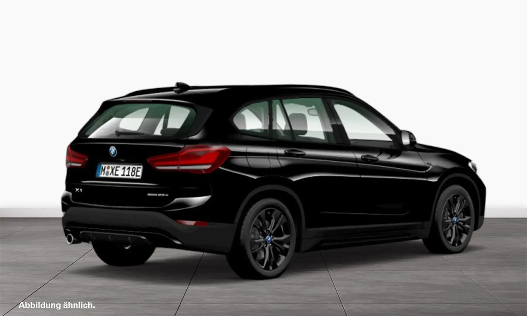 BMW X1 xDrive25e Sport Line DAB LED RFK Navi Shz Noir - 2