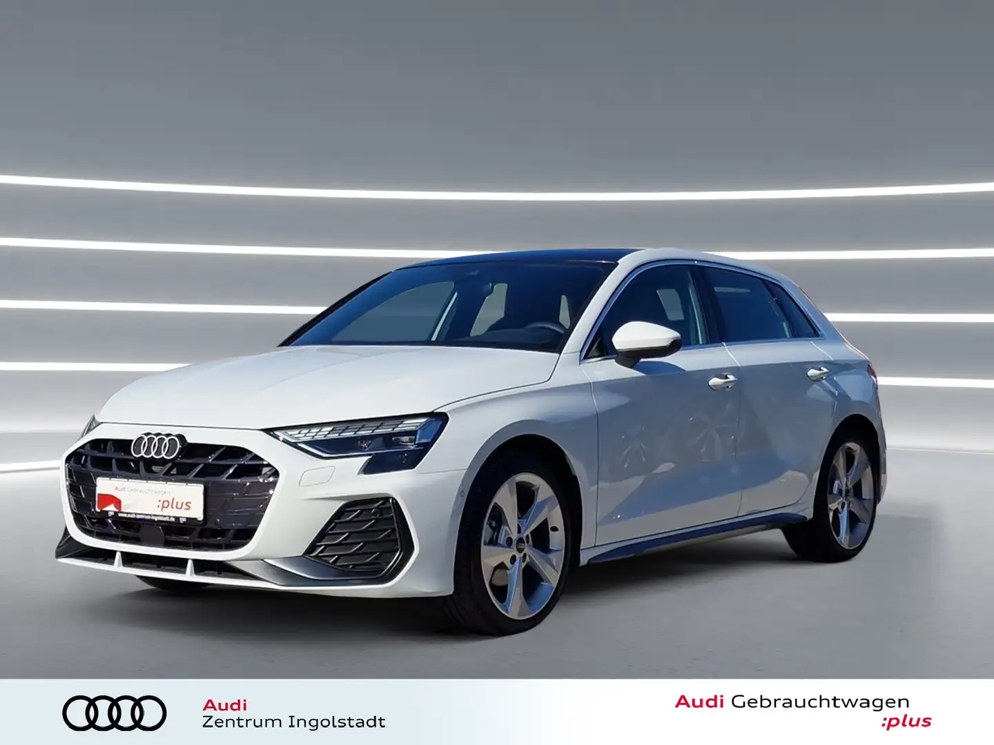 Audi A3 Sportback 35 TDI S line MATRIX Pano SONOS 18" S li Blanco - 2