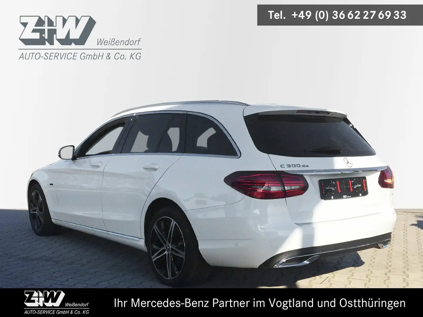 Mercedes-Benz C 300 C 300 de T-Modell NAVI*PANO*LED*SHZ*WINTERR.*KLIMA Blanc - 2