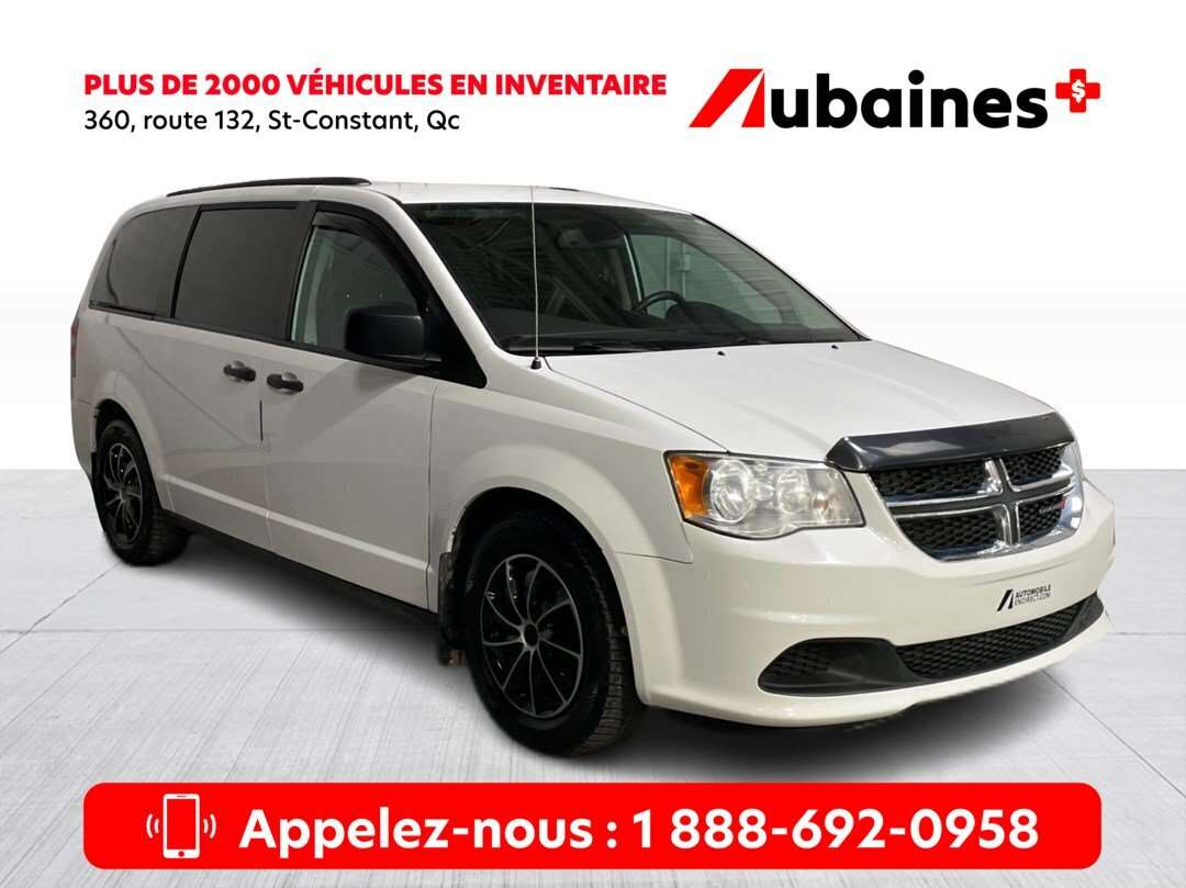 2019 Dodge Grand Caravan SE	Caméra de recul A/C V6 7 Passagers