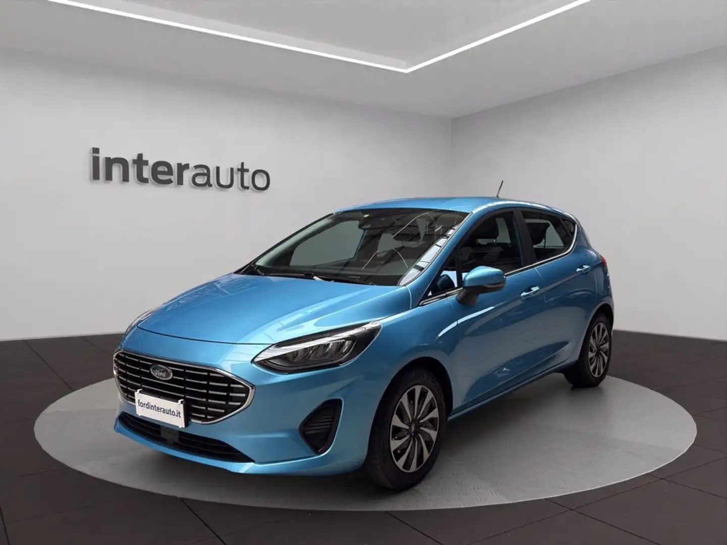 Ford Fiesta 5p 1.0 ecoboost h Titanium 125cv Blauw - 1