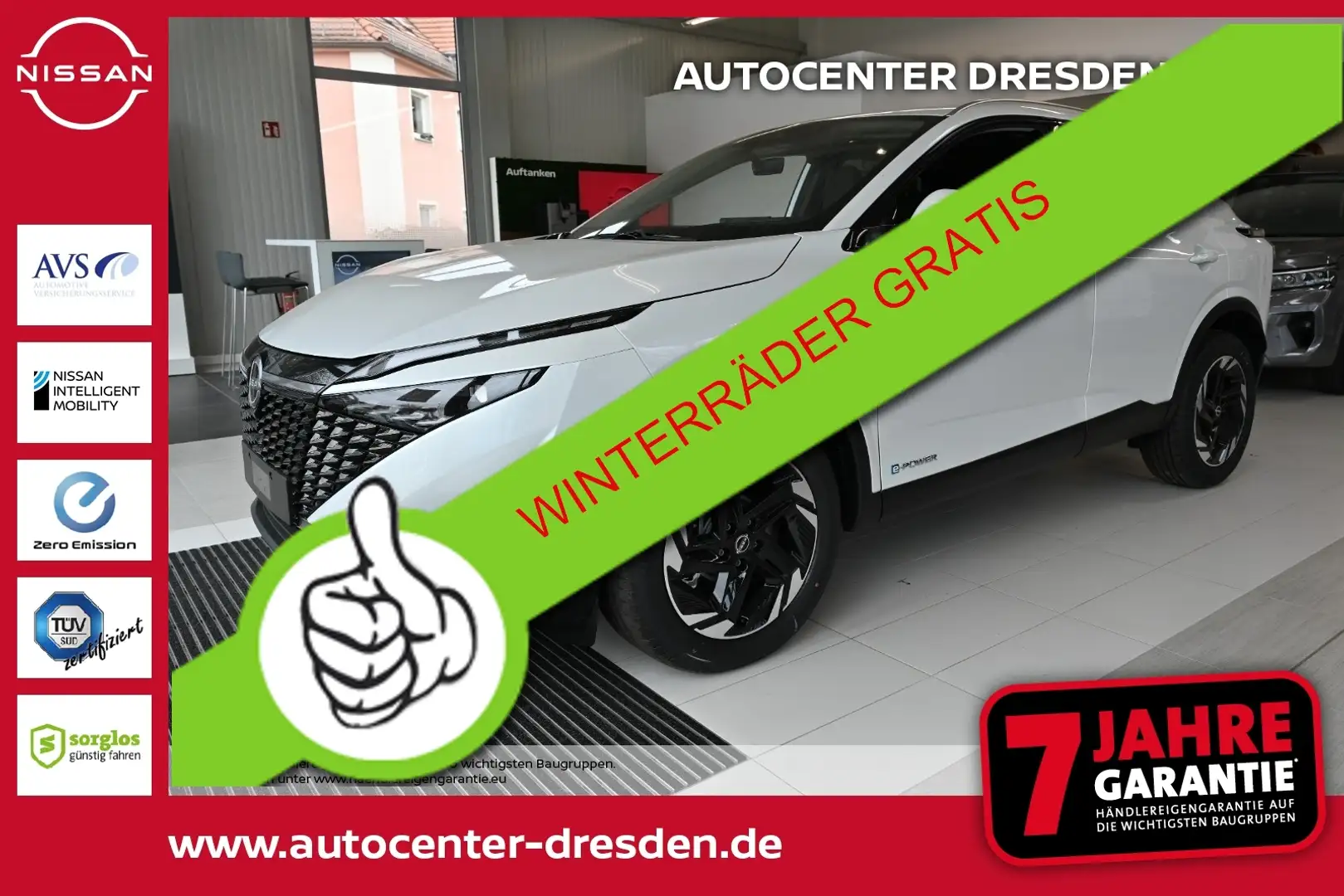 Nissan Qashqai 1.3 DIG-T MHEV 140 PS N-Connecta HUD Kam Wit - 1