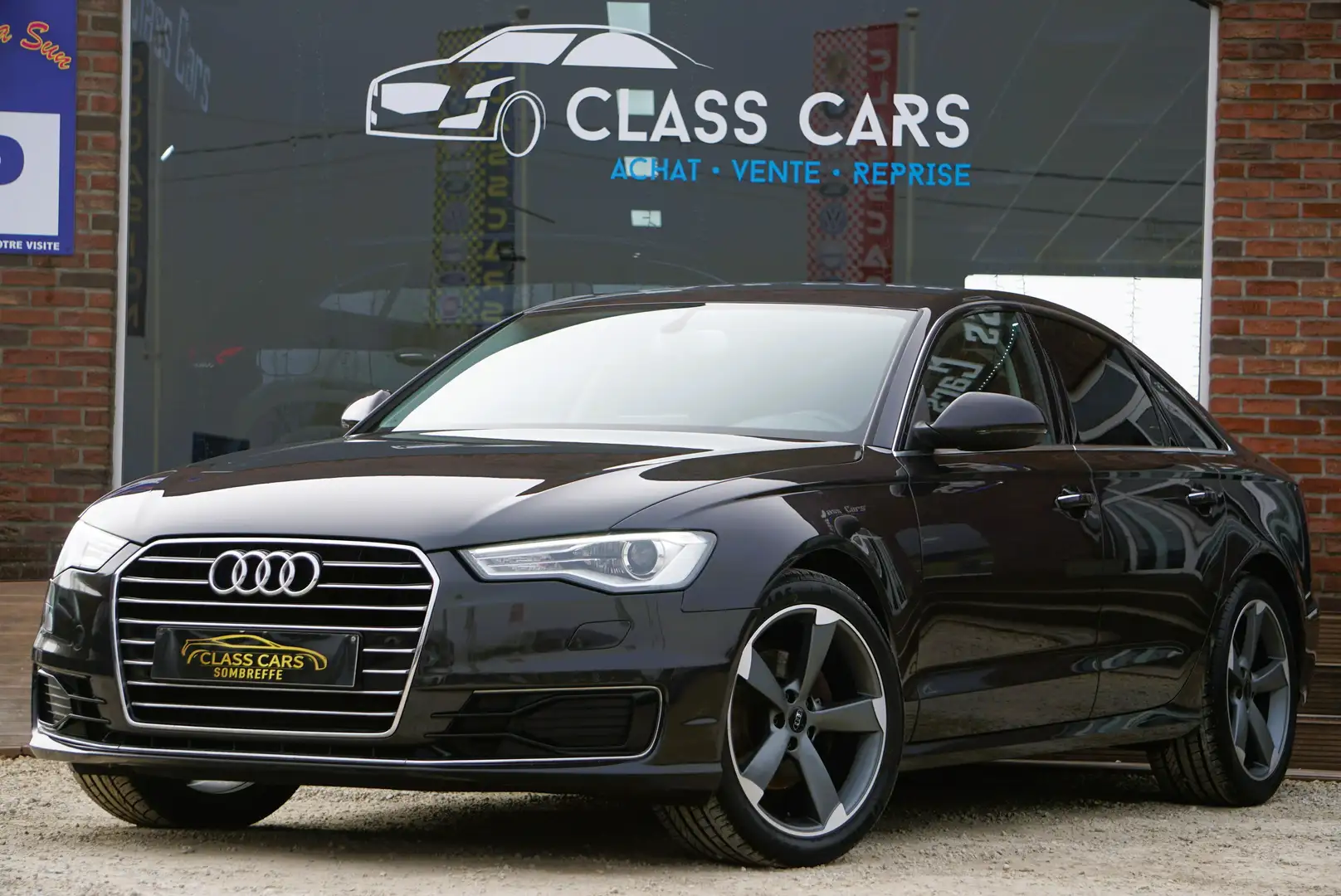 Audi A6 1.8 TFSI ultra S BOITE-AUTO TVA/BTW XENON CAM-GPS Noir - 1