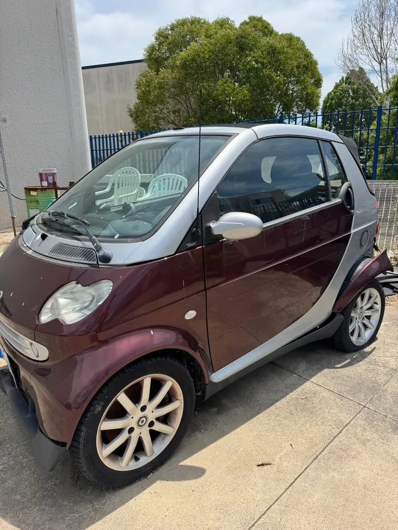 smart forTwo Fortwo I 1998 Cabrio Cabrio 0.7 Passion 61cv Rosso - 1