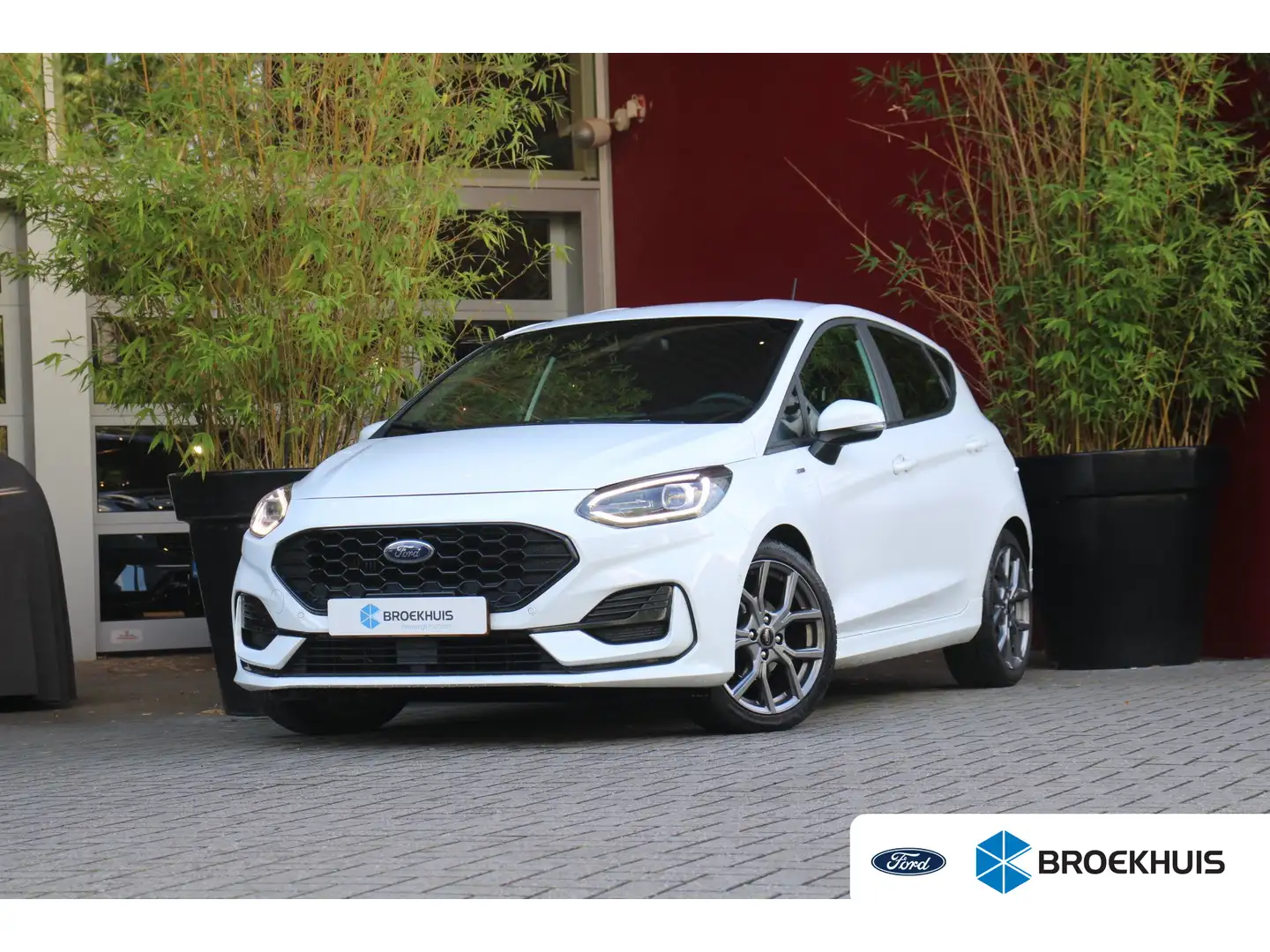 Ford Fiesta 1.0 EcoBoost Hybrid ST-Line X | Matrix LED | B&O | Blanc - 1