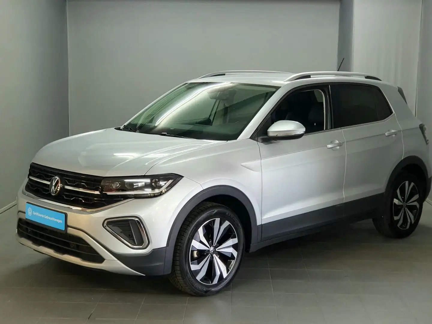 Volkswagen T-Cross Style 1.0TSI DSG MatrixLED/Navi/AppConn Silber - 2