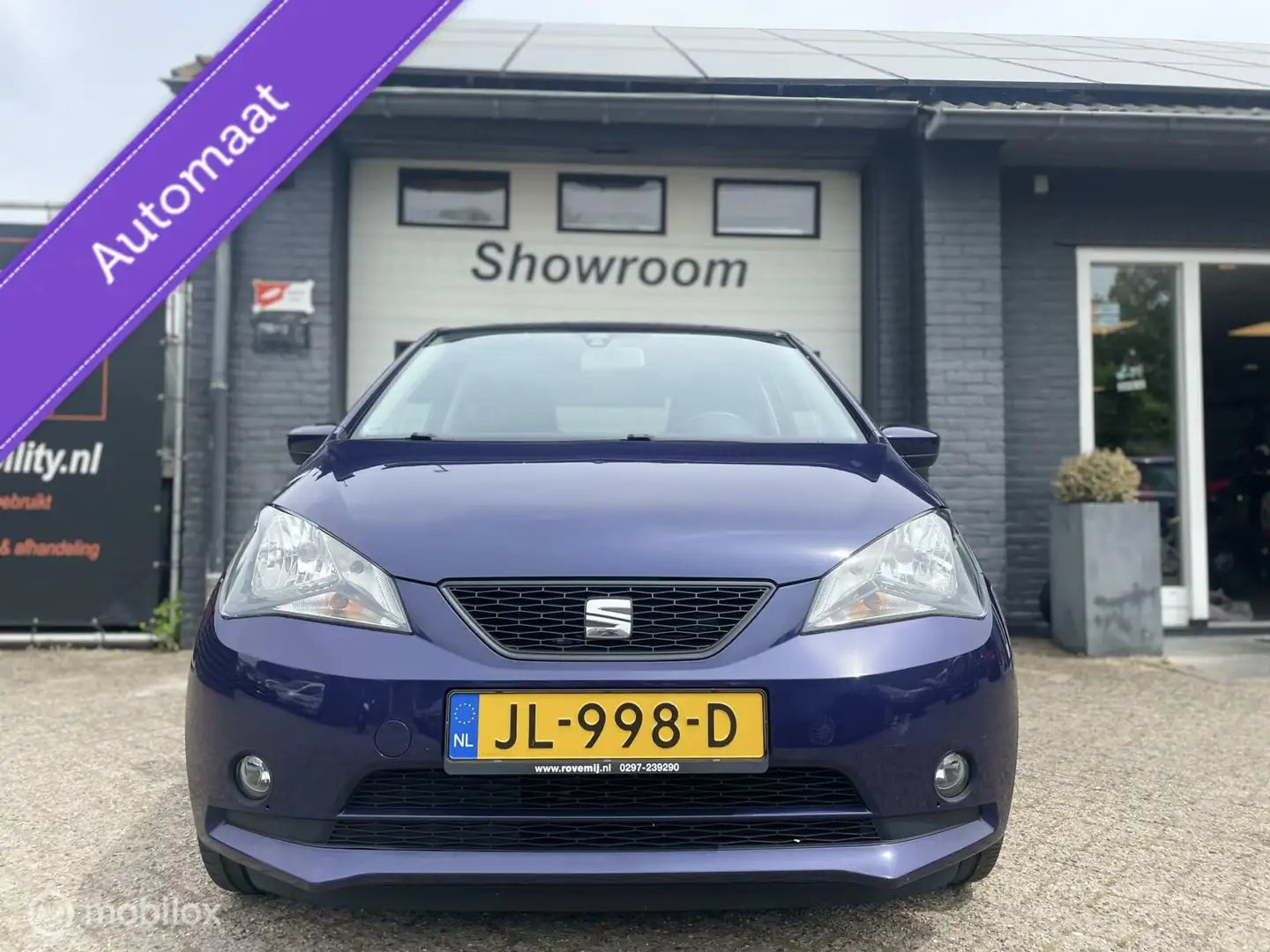SEAT Mii 1.0 Sport *Automaat*Cruise*P-sensoren. Kék - 2