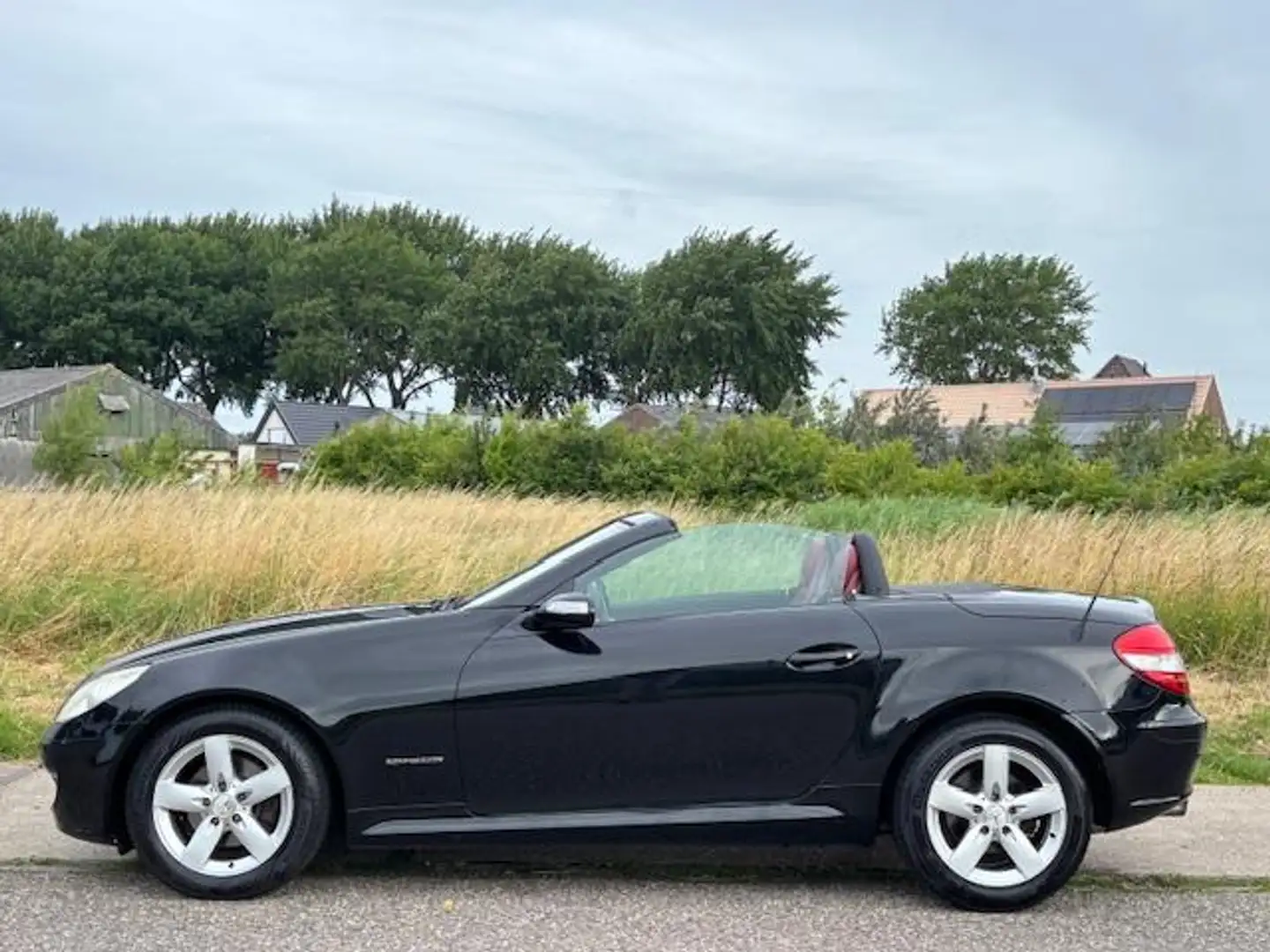 Mercedes-Benz SLK 200 Kompressor Airco Electric pakket Audio/CD Leder ES Zwart - 2