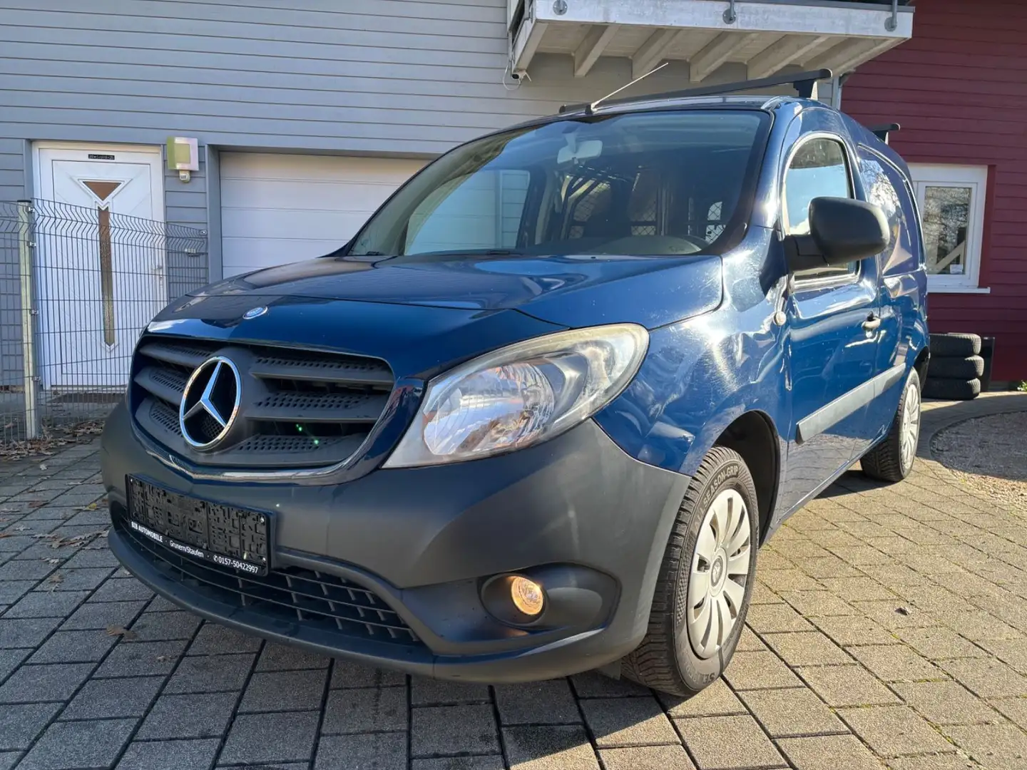 Mercedes-Benz Citan Kasten 111 CDI lang Blau - 1
