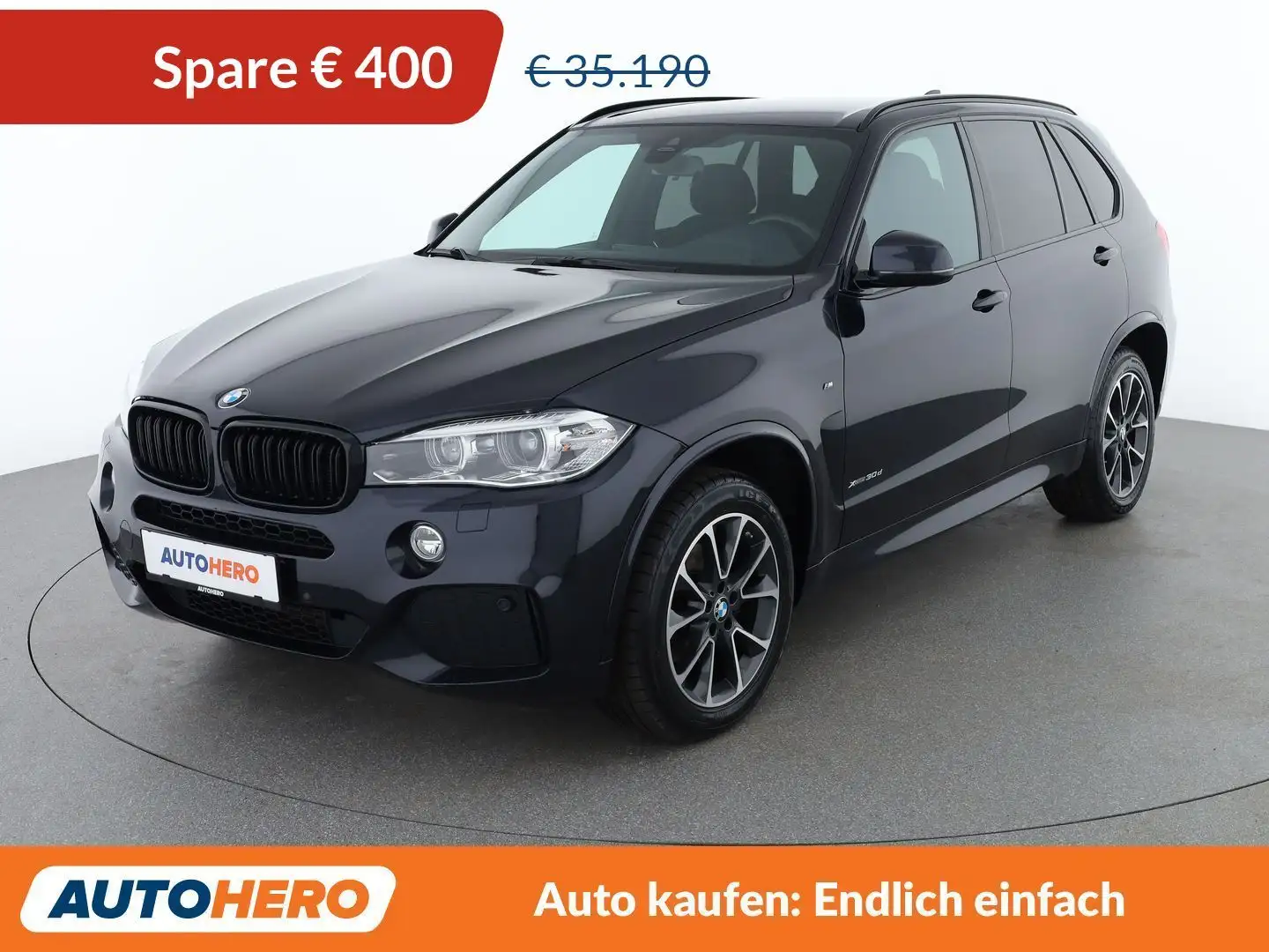BMW X5 xDrive 30d M Sport Schwarz - 1