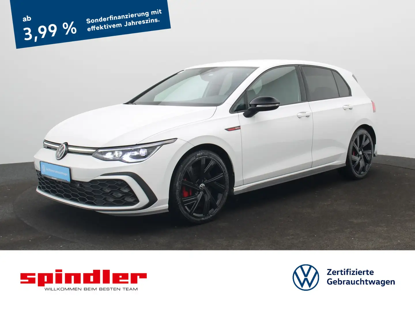 Volkswagen Golf GTI 2.0TSI DSG/ Navi, Matrix, App, RFK, ACC Weiß - 1