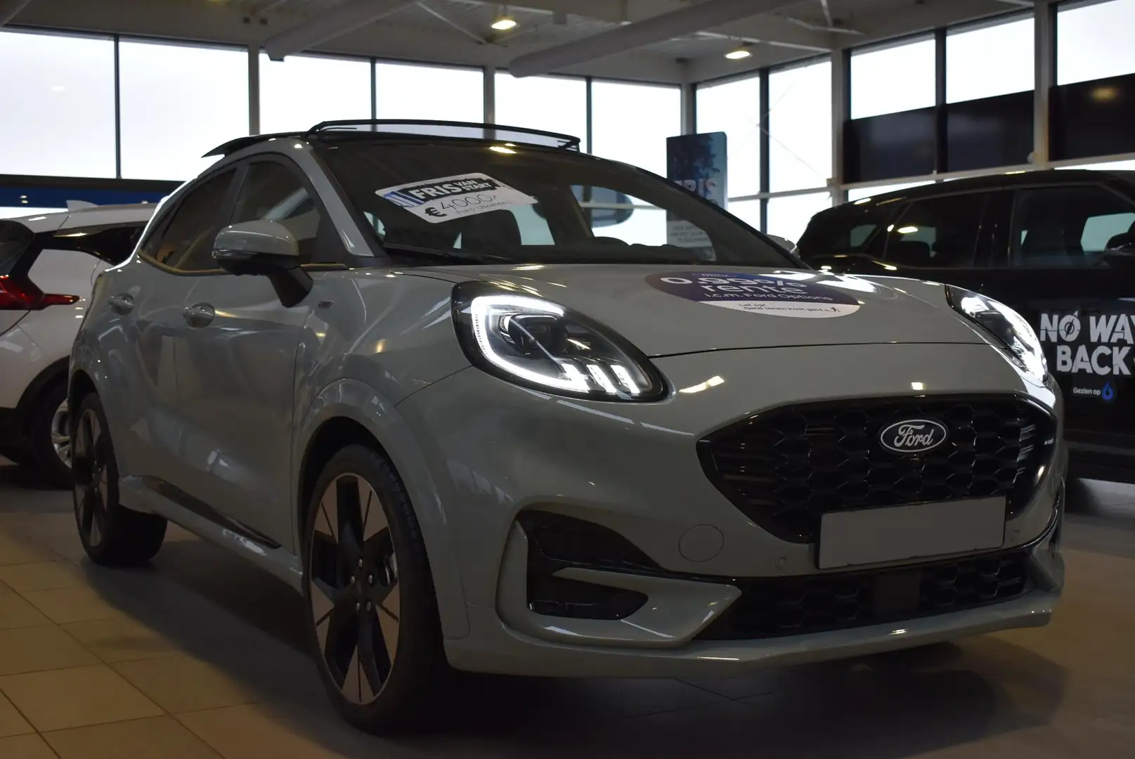 Ford Puma 1.0 EcoBoost Hybrid ST-Line X | Direct Leverbaar | Gris - 2