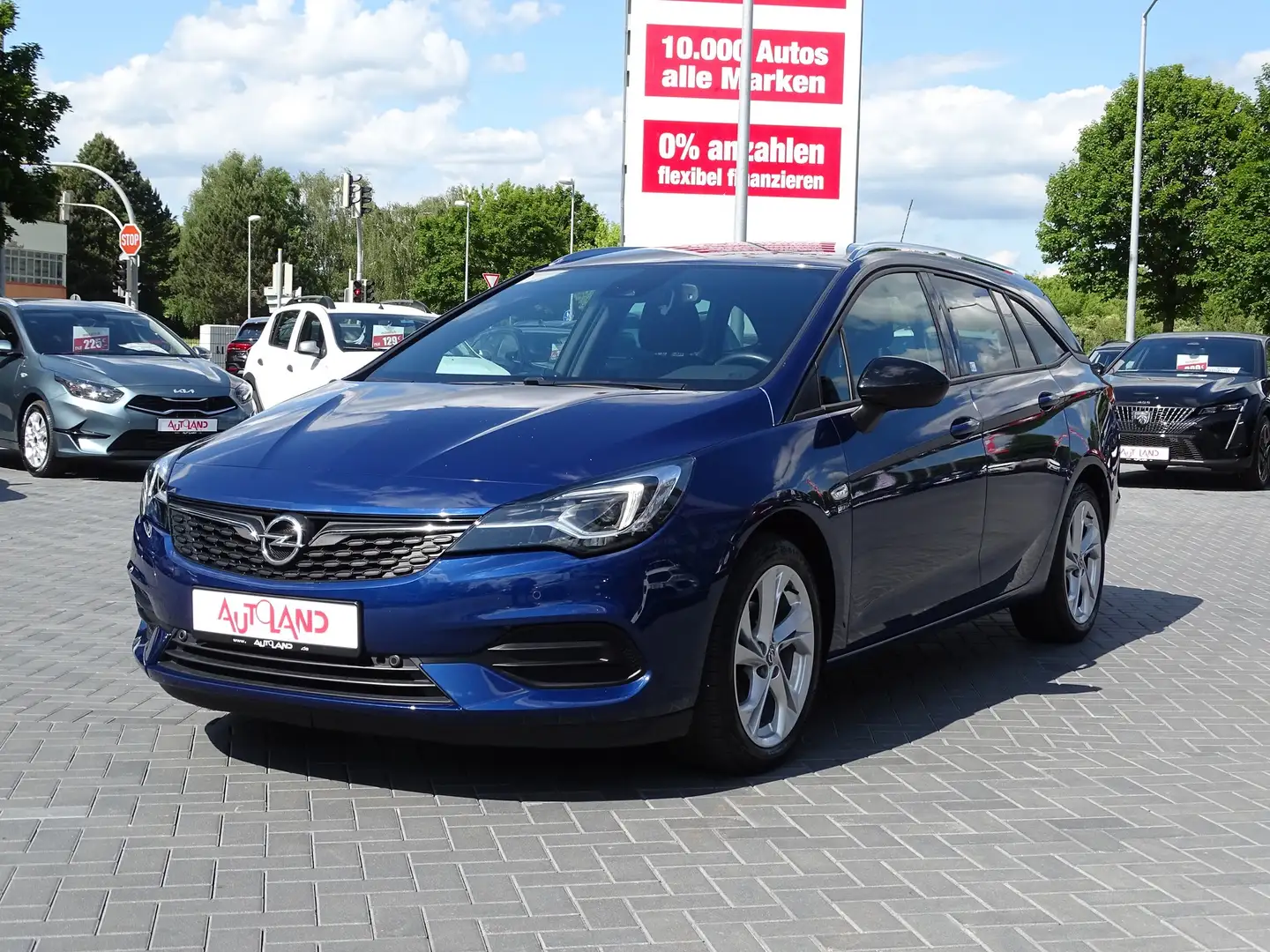 Opel Astra K 1.2 Turbo Sports Tourer LED Navi Kamera Blau - 2