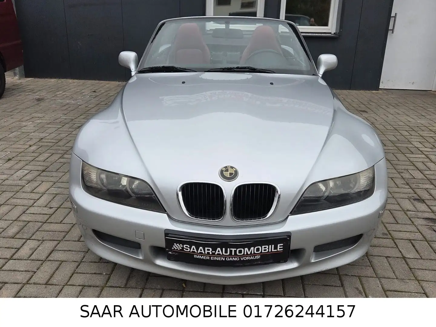 BMW Z3 Roadster 1.9i CABRIO/LEDER/EURO3 Gris - 2