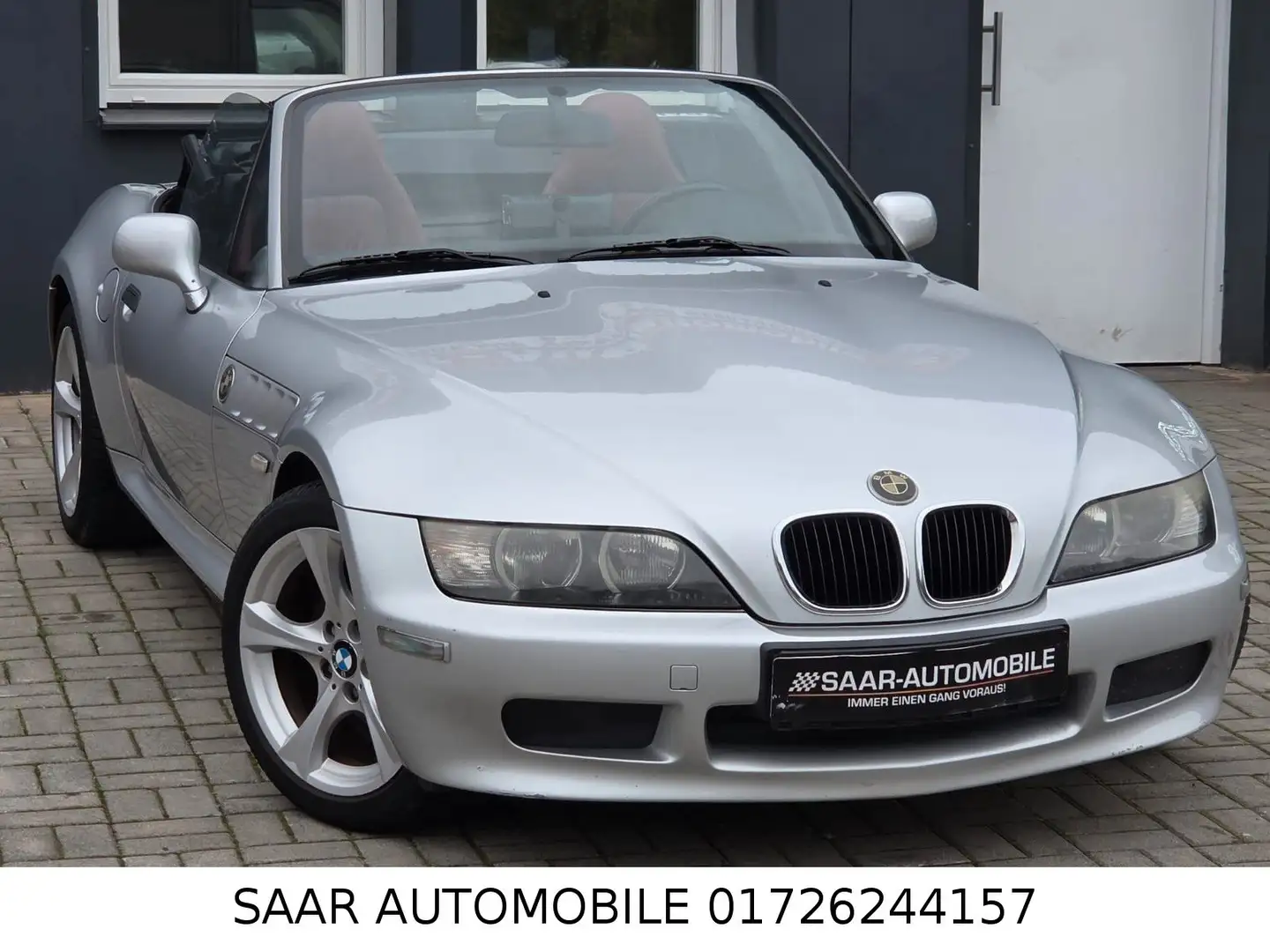BMW Z3 Roadster 1.9i CABRIO/LEDER/EURO3 Gris - 1