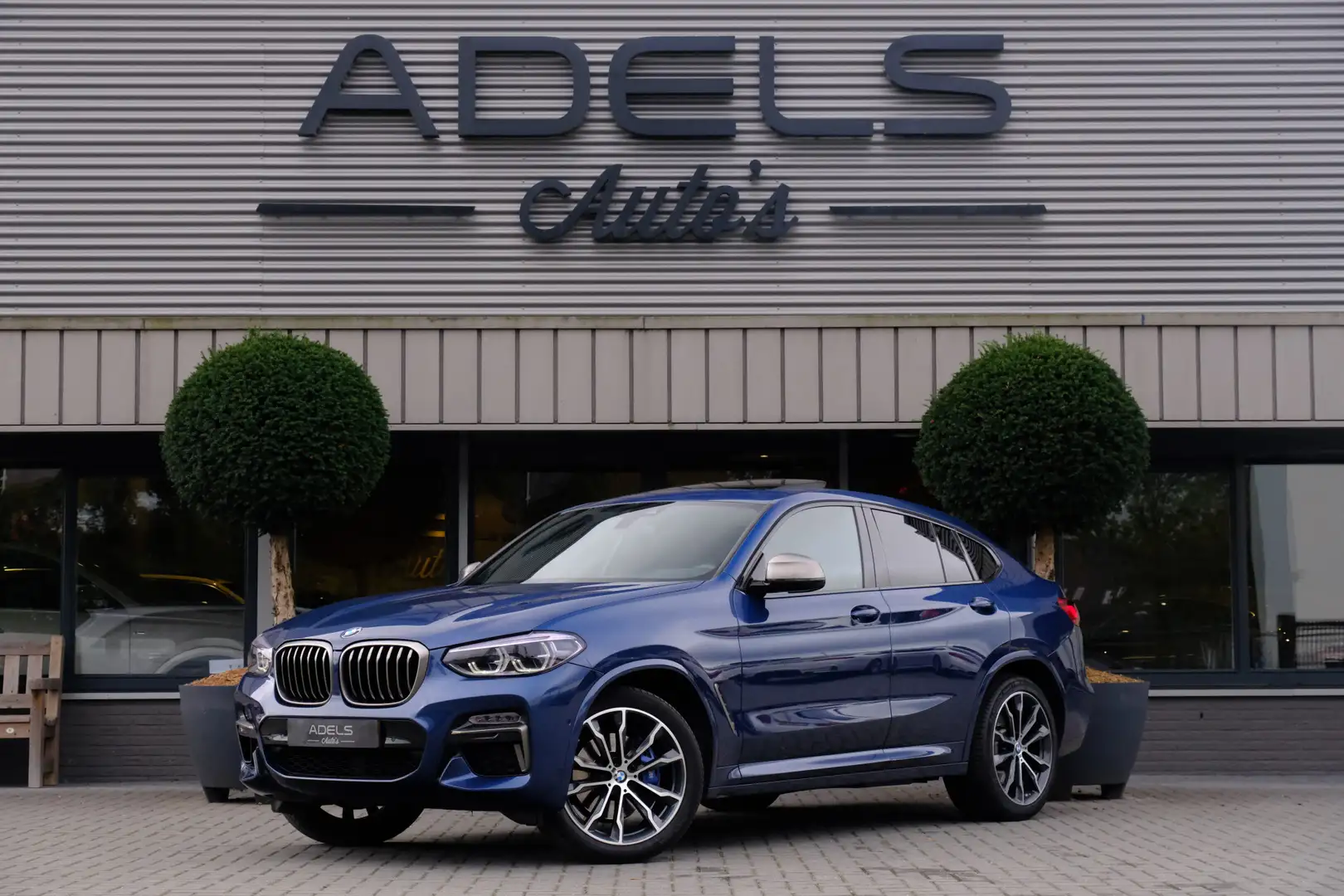 BMW X4 M40i High Executive M Sport Panodak Harman Kardon Blauw - 2