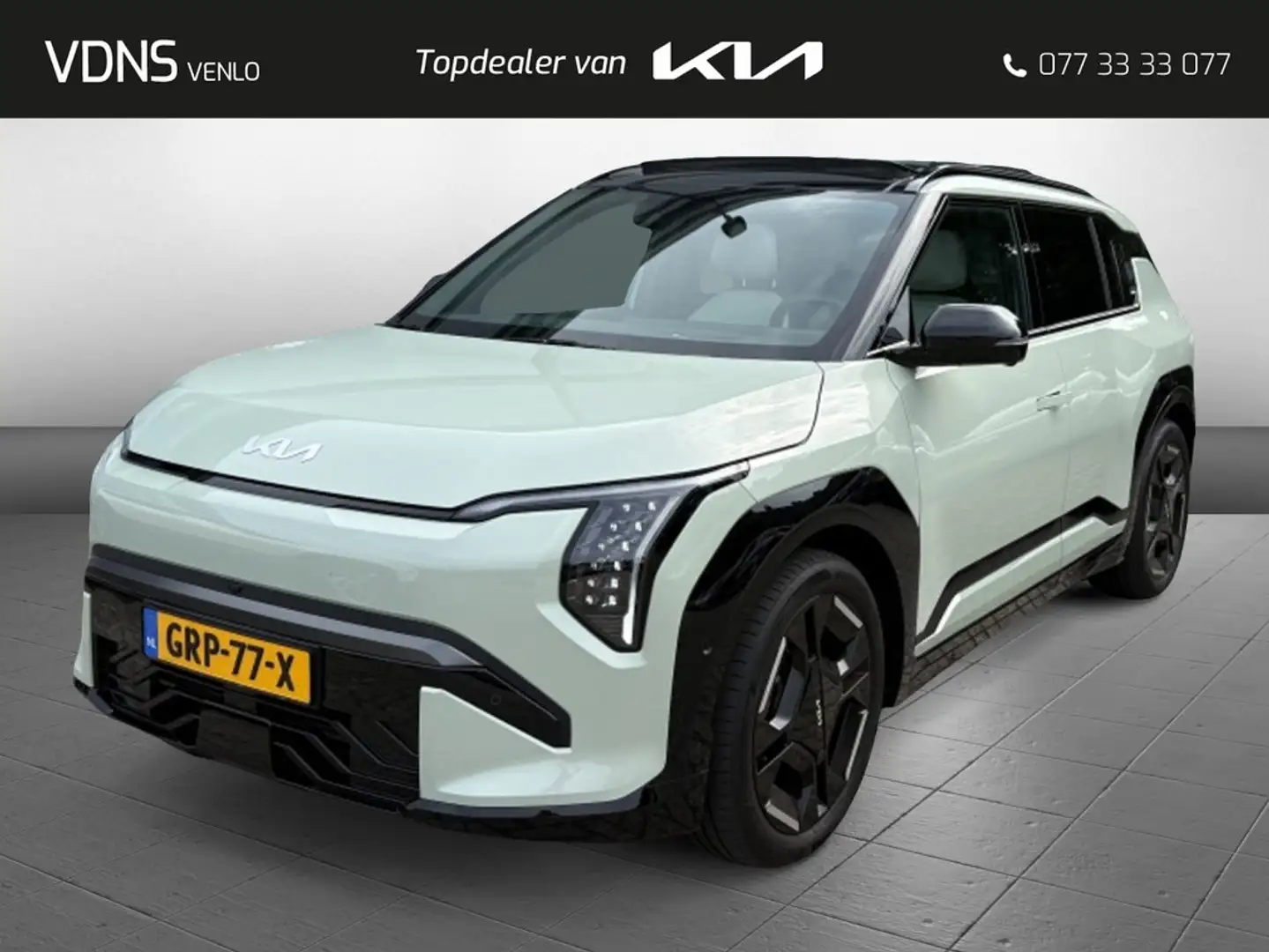 Kia EV3 GT-PlusLine 81.4 kWh ACTIE PRIJS!! SNEL RIJDEN Groen - 1