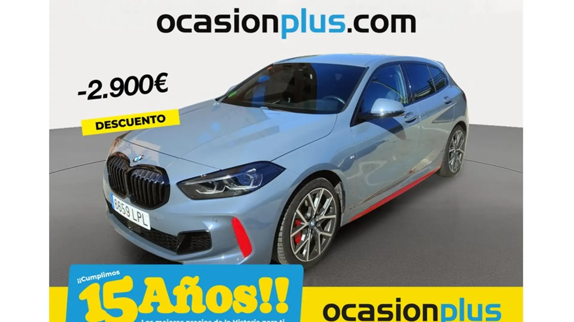 BMW 128 128tiA Gris - 1
