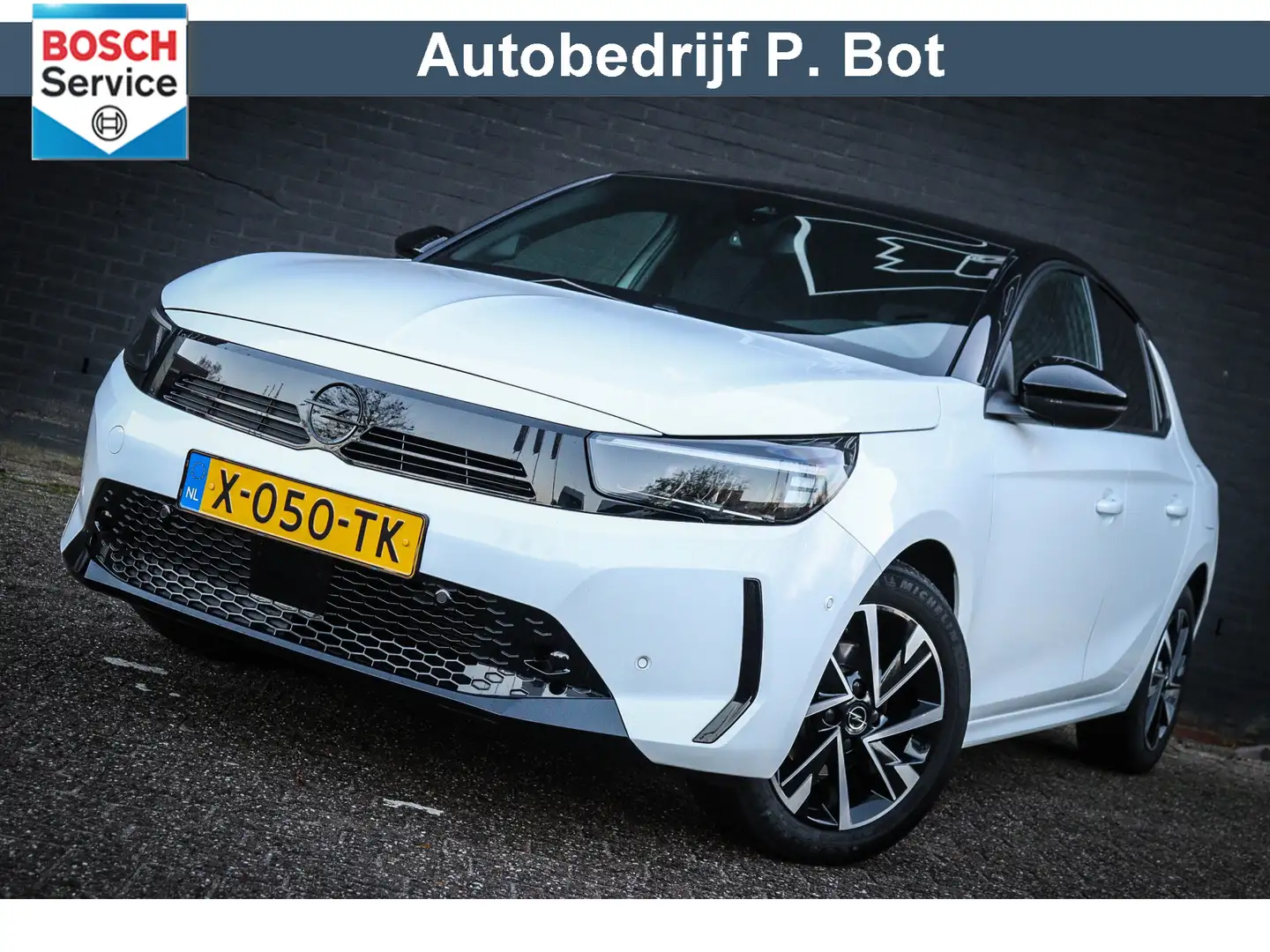 Opel Corsa 1.2 GS Airco/Camera/Miror screening Wit - 1