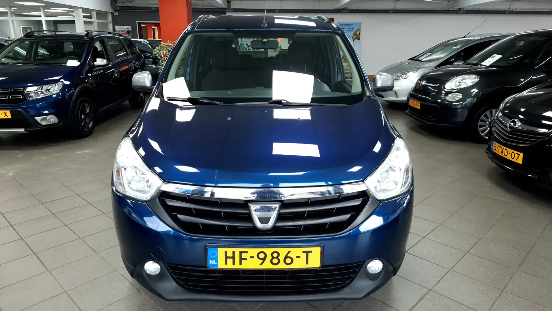 Dacia Lodgy 1.2 TCe 10th Anniversary 7p. Blauw - 2