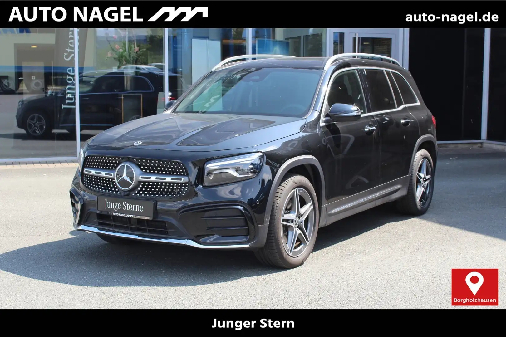 Mercedes-Benz GLB 200 GLB 200 AMG +AHK+NAVI+MULTIBEAM-LED+KAMERA+DAB+ Schwarz - 1