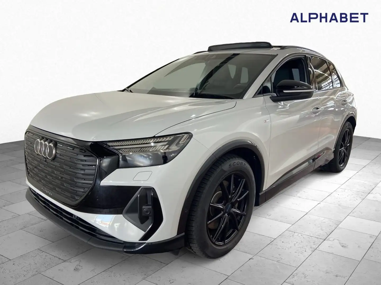 Audi Q4 e-tron Q4 55 e-tron quattro AHK S Line 360° StHz Weiß - 1